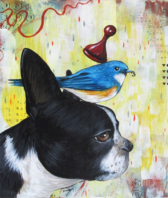 Boston Terrier by Jimbot