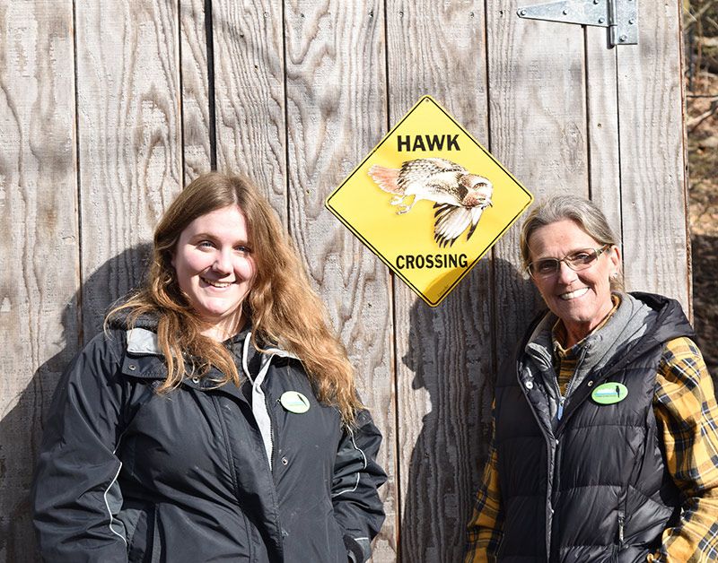Christine Peyreigne and her mother, Betsy of Christine’s Critters Inc., a Wildlife Rehabilitation and Education non-profit in Weston, Connecticut