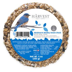 Harvest Seed and Supply's Mealworm Medley Snack Stack