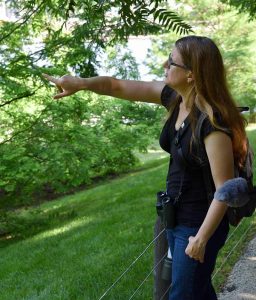 Heather has a story to tell about every bird she’s seen in the park. She profiles 134 bird species in her book