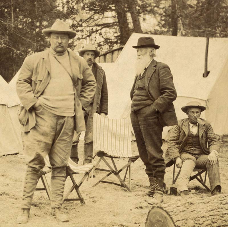 President Teddy Roosevelt and John Burroughs were friends for 30 years