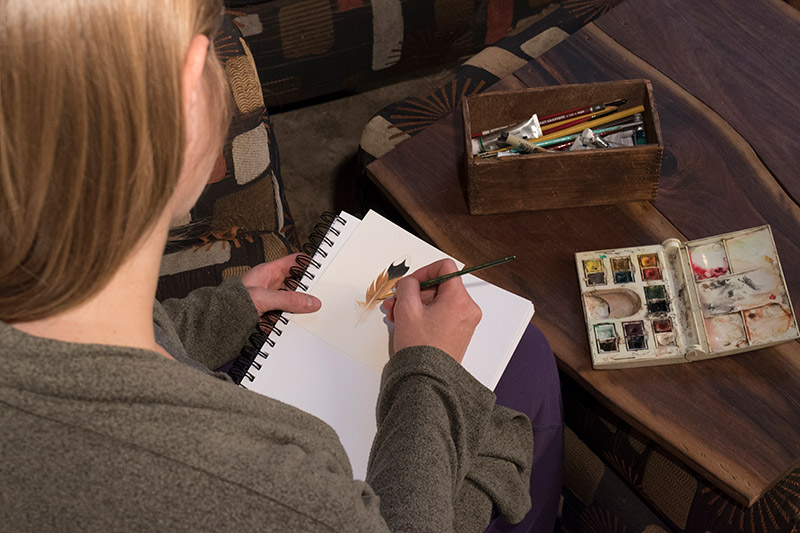 Through Katie’s incredible art you can see she is inspired by birds