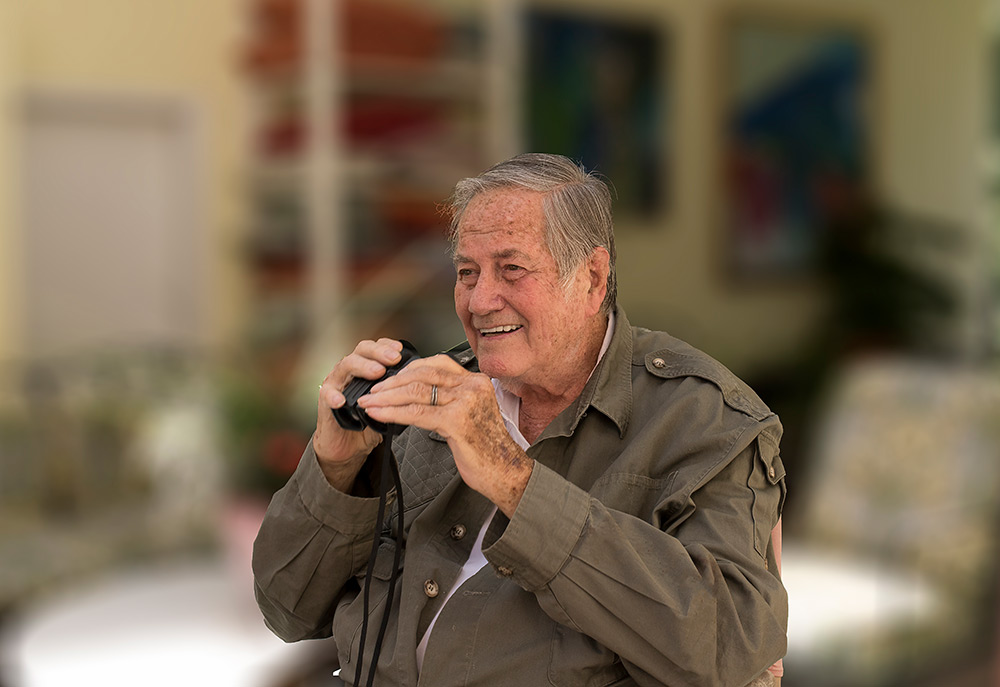 The late Wild Kingdom star Jim Fowler said he he didn’t mind if a hawk occasionally comes into his feeder area because “It’s just nature being nature"