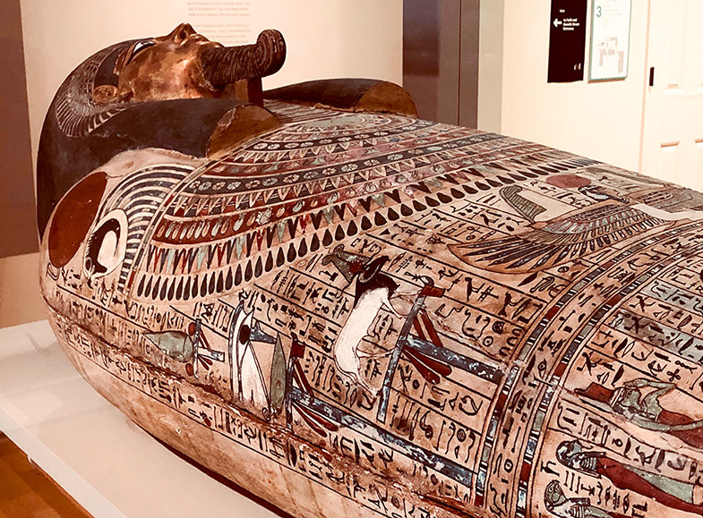 Coffin Containing the Mummy of Nesmin, 250 BCE