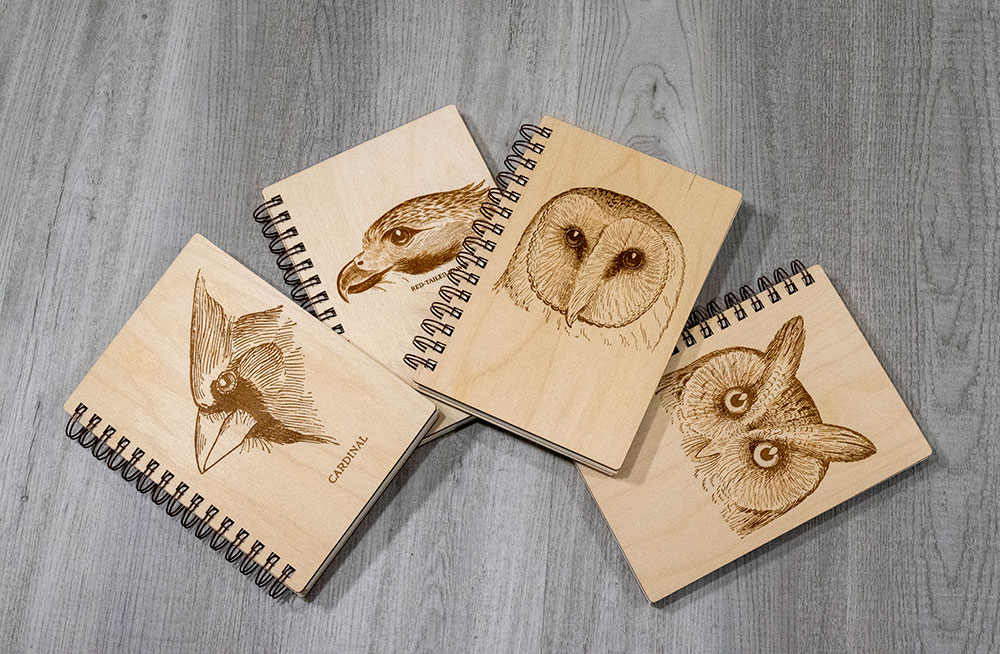 intoBirds' birdwatching journals are a fantastic way to tap into your creative flow
