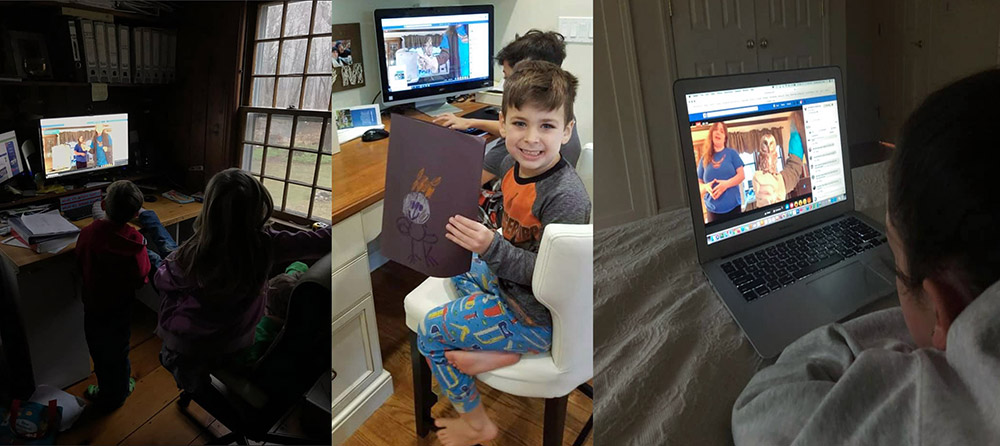 Fans tuned in to watch Christine's Critters program on Facebook Live