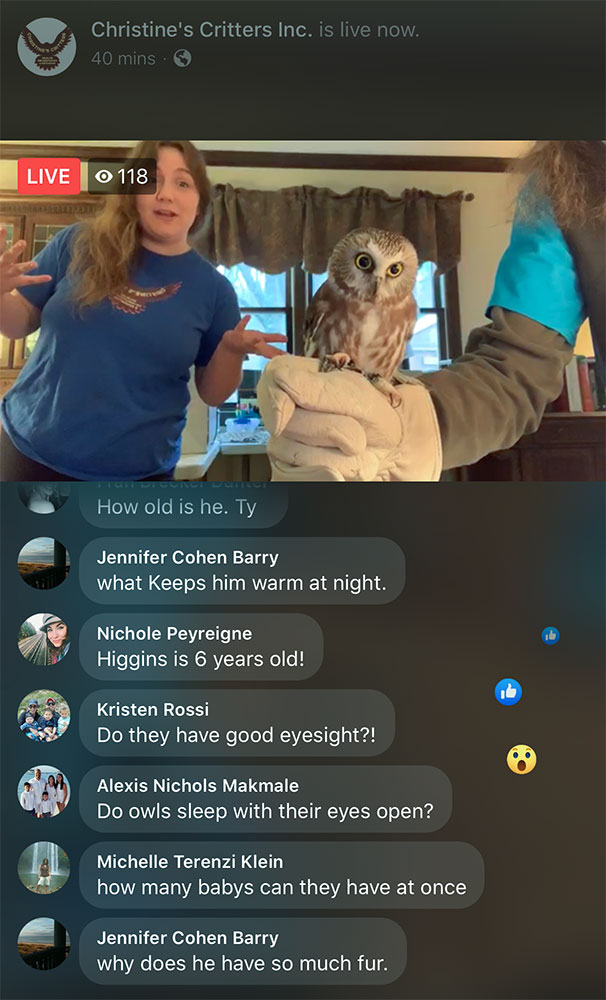 Viewers can submit questions to Christine and Betsy during the live program